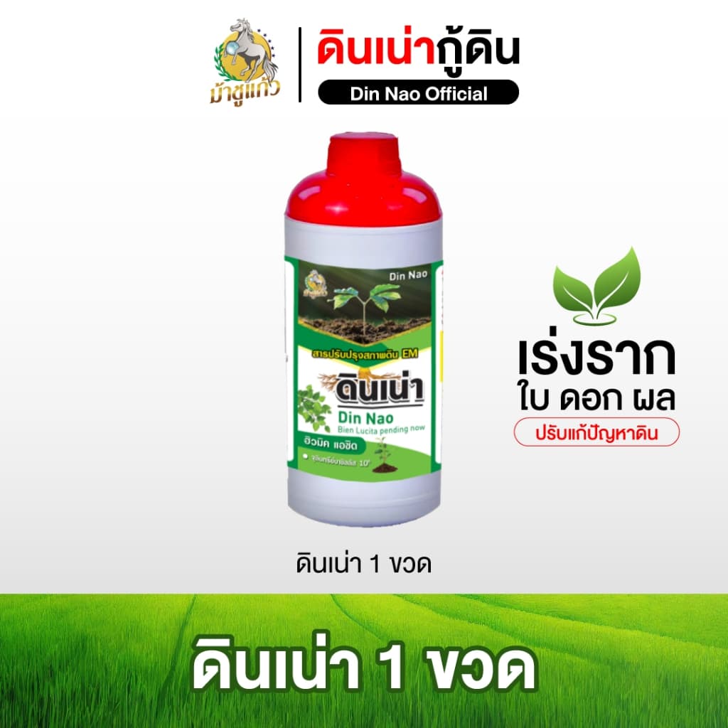 ดินเน่า บำรุงดิน ปรับดิน เติมสารอาหารให้ดิน ราก ใบ ดอก ผล ขนาด 1000 มล. รูปที่ 8