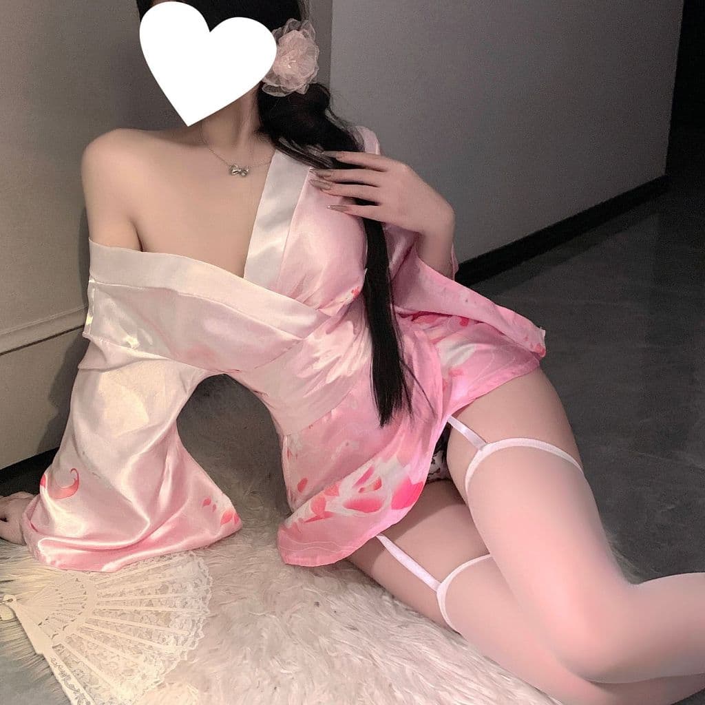 BKK SEXY ชุดคลุมนอนยาว คอสเพลย์เซ็กซี่ ชุดคลุมกิโมโน มีไซต์ M-5XL นน 40-100 KG สวยเก๋สุดๆ โชว์อกเซ็กซี่ๆ B-1254 รูปที่ 5