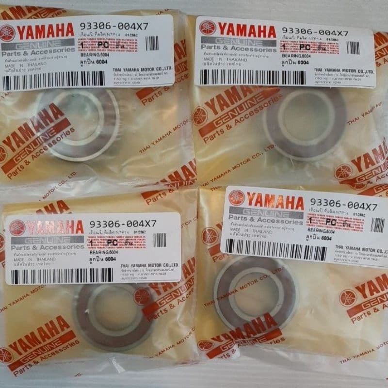 ลูกปืนเบอร์ 6004 ใส่ดุมสเตอร์หลังYamaha ทุกรุ่น และ Kawasaki ราคา ตัว ละ รูปที่ 2