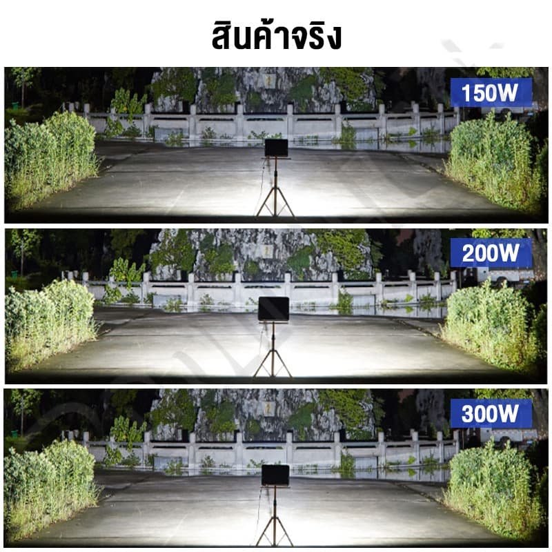 สปอตไลท์ led สปอตไลท์ ไฟสว่าง Spotlight LED แสงขาว กันน้ำIP68 24W 40w 120W 160w 240w รูปที่ 5