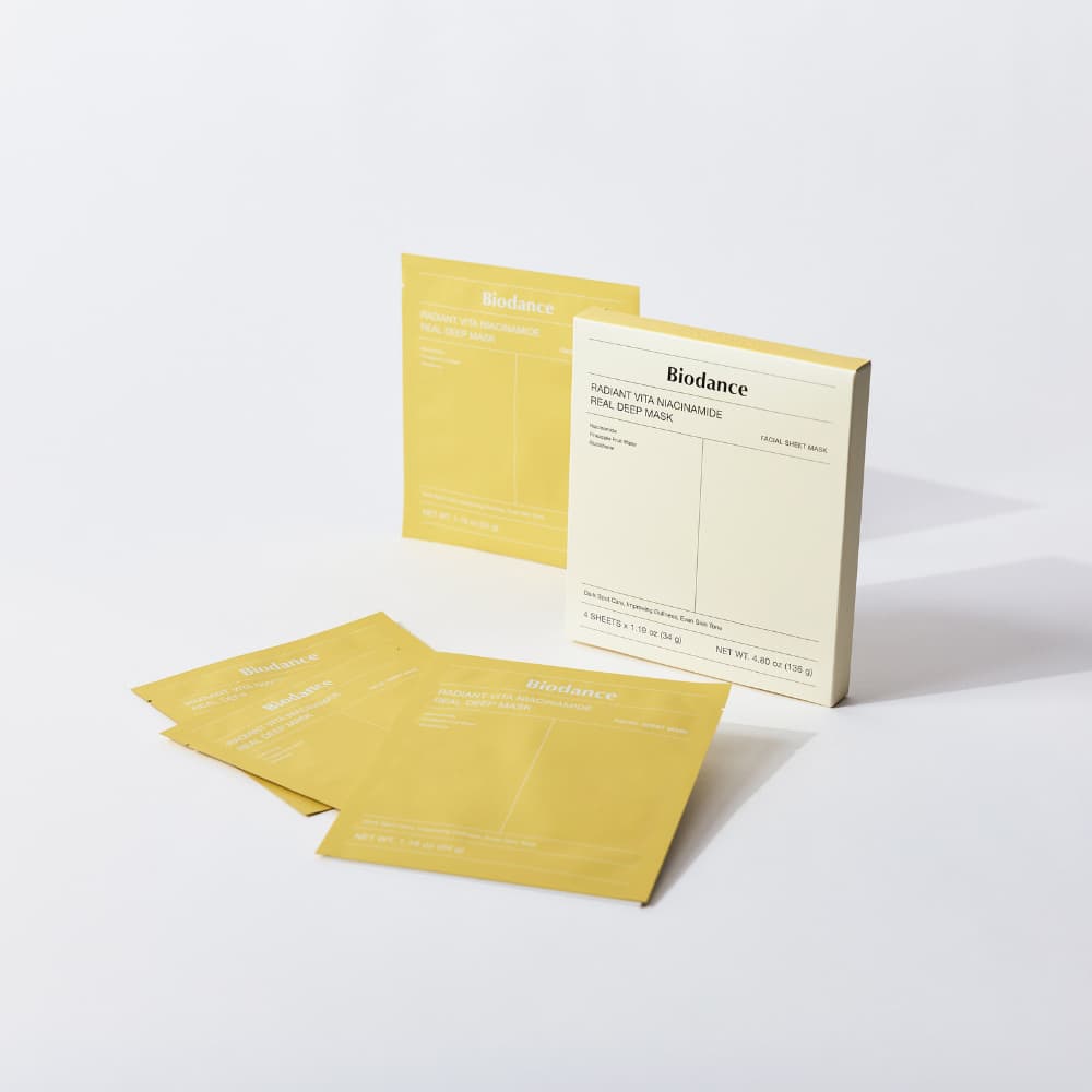 BIODANCE Radiant Vita Niacinamide Real Deep Mask รูปที่ 7