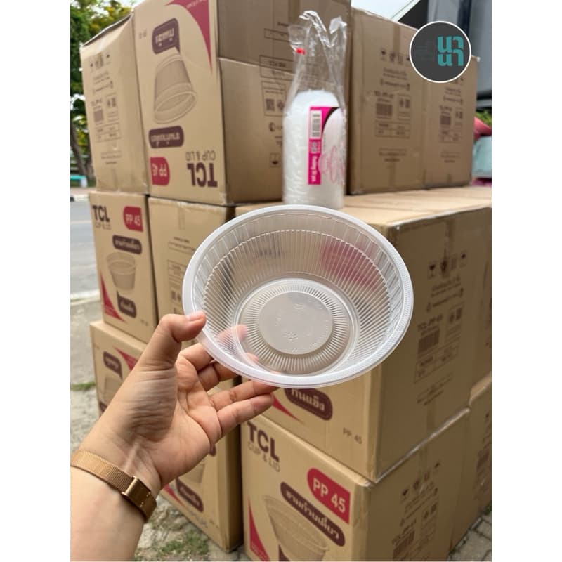 ราคาดีเว่อร์ ชาม PP-45 จากTCL แพ็คละ 50 ชิ้น รูปที่ 2