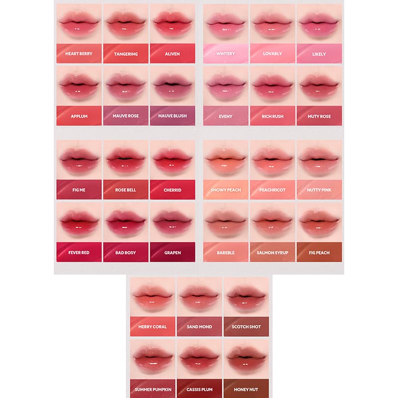 TIRTIR - Waterism Glow Tint ทีรึทีรึ วอเทอริซึม โกลว์ ทินท์ ลิป ลิปสติก รูปที่ 5