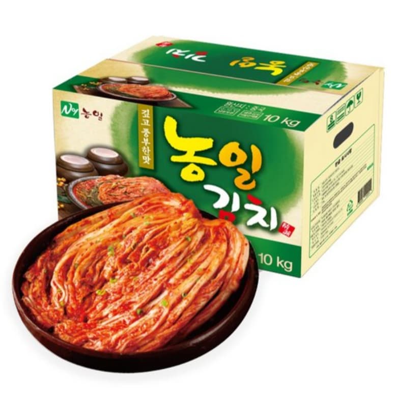 นงอิลกิมจิผักกาดขาวเกาหลี ขนาด10kg NONGIL POKI KIMCHI 농일포기김치 รูปที่ 2