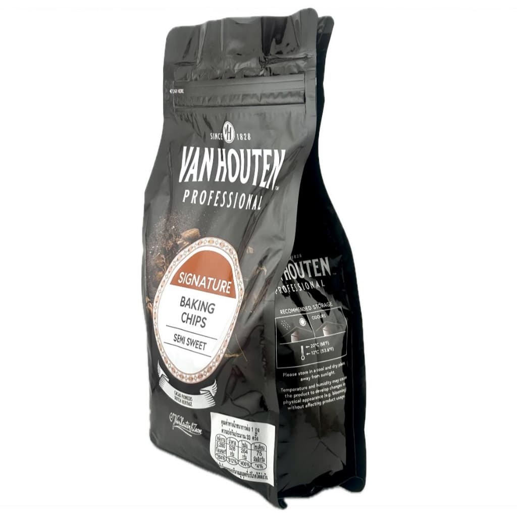 AFBS Vanhouten Semi Sweet Chips 1 kg. #1109260 รูปที่ 4