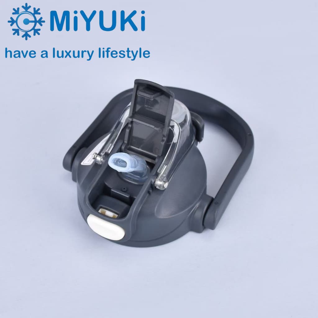 MiYUKi ขวดน้ำพร้อมสายรัด ความจุของถ้วยน้ำ1000ml/1300ml ถังด้านในทำจากสแตนเลส 316 จัดส่งจากกรุงเทพฯ รูปที่ 5