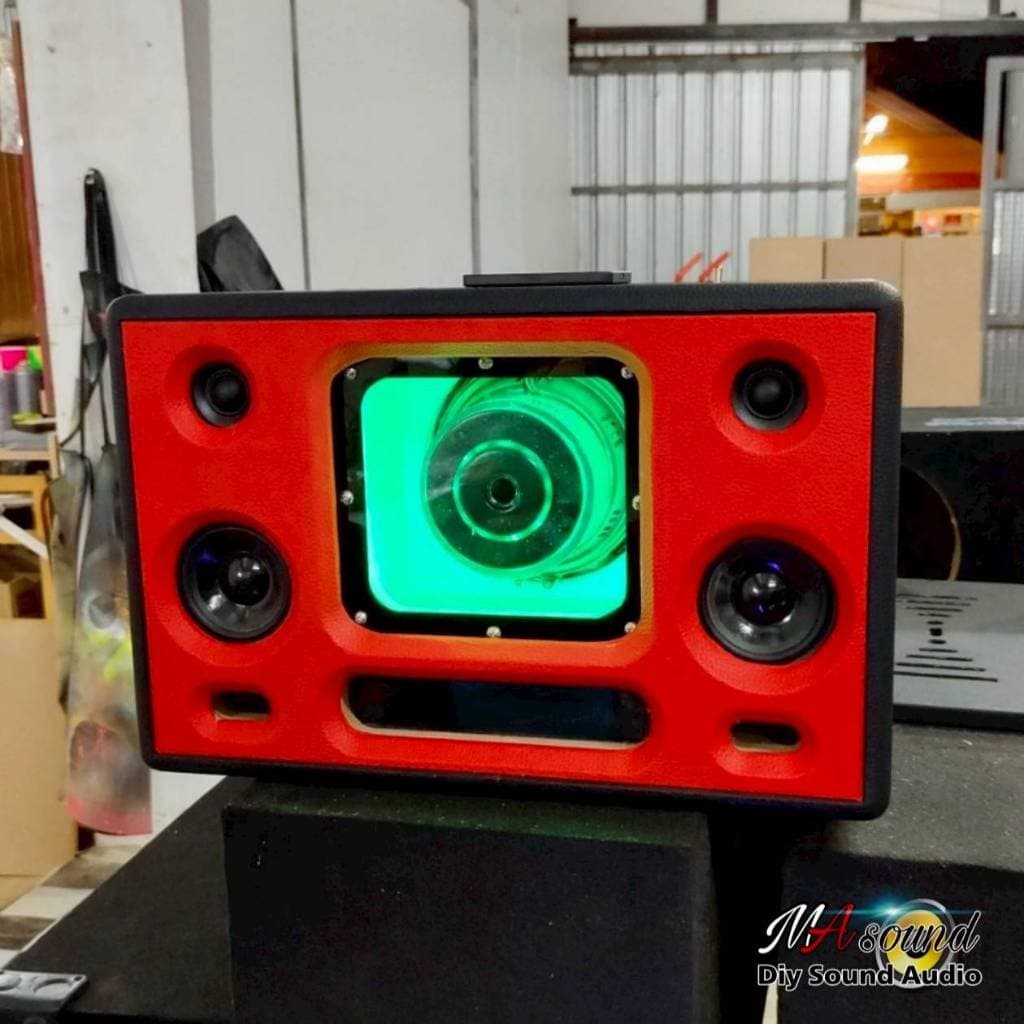 ลำโพงบลูทูธ DIY แบนพาส ซับ6.5นิ้ว คาราโกะแม่เหล็ก 2 ชั้นแบตในตัว เบสแน่นลอยๆกลาง3 นิ้วแอมป์ BT 21ชิฟ tpa3116d2 รูปที่ 6