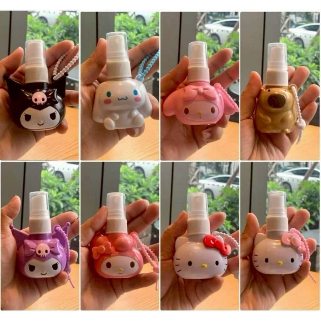 ขวดสเปรย์/ใส่ของเหลว ลาย Sanrio น่ารักมากๆ ขนาด 50 ml/100ml คุณภาพดี พกสะดวก ชิ้นละ 49 บาท รูปที่ 3