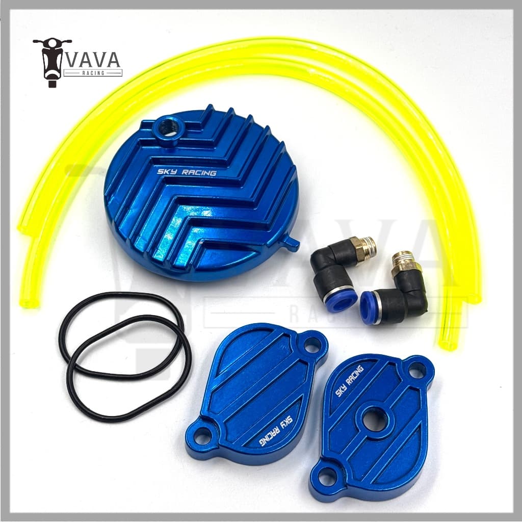 ฝาวาวล์ ​+ ฝาปิดโซ่ราวลิ้น Wave125/r/s บังลม หัวแหลม หัวเถิก / ดรีม125 รูปที่ 3