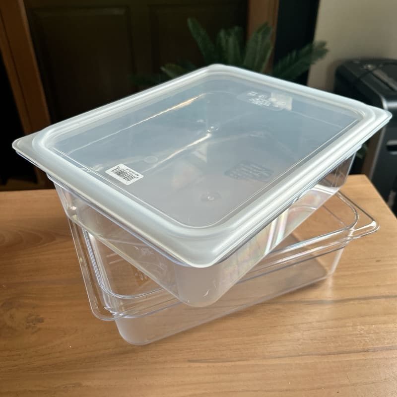 Cambro Food Pan and Lid กล่องบรรจุอาหาร โพลีคาร์บอนเนต ทรงสีเหลี่ยมพร้อมฝาปิด รุ่น Camware Food Pan Seal Cover รูปที่ 8