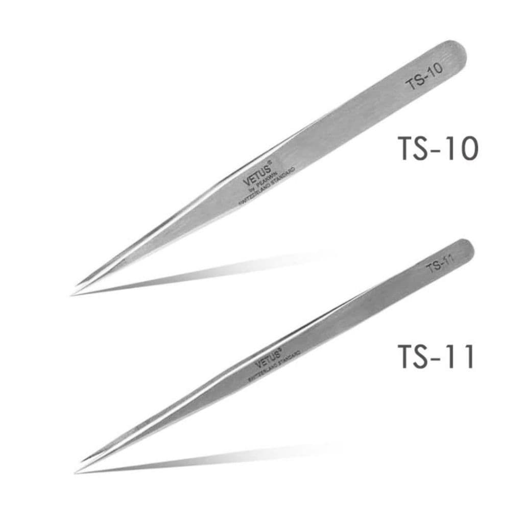 แหนบสแตนเลส ต่อขนตา งานช่าง VETUS TS-10,TS-11,TS-12,TS-13,TS-14,TS-15 คุณภาพสูง รูปที่ 6