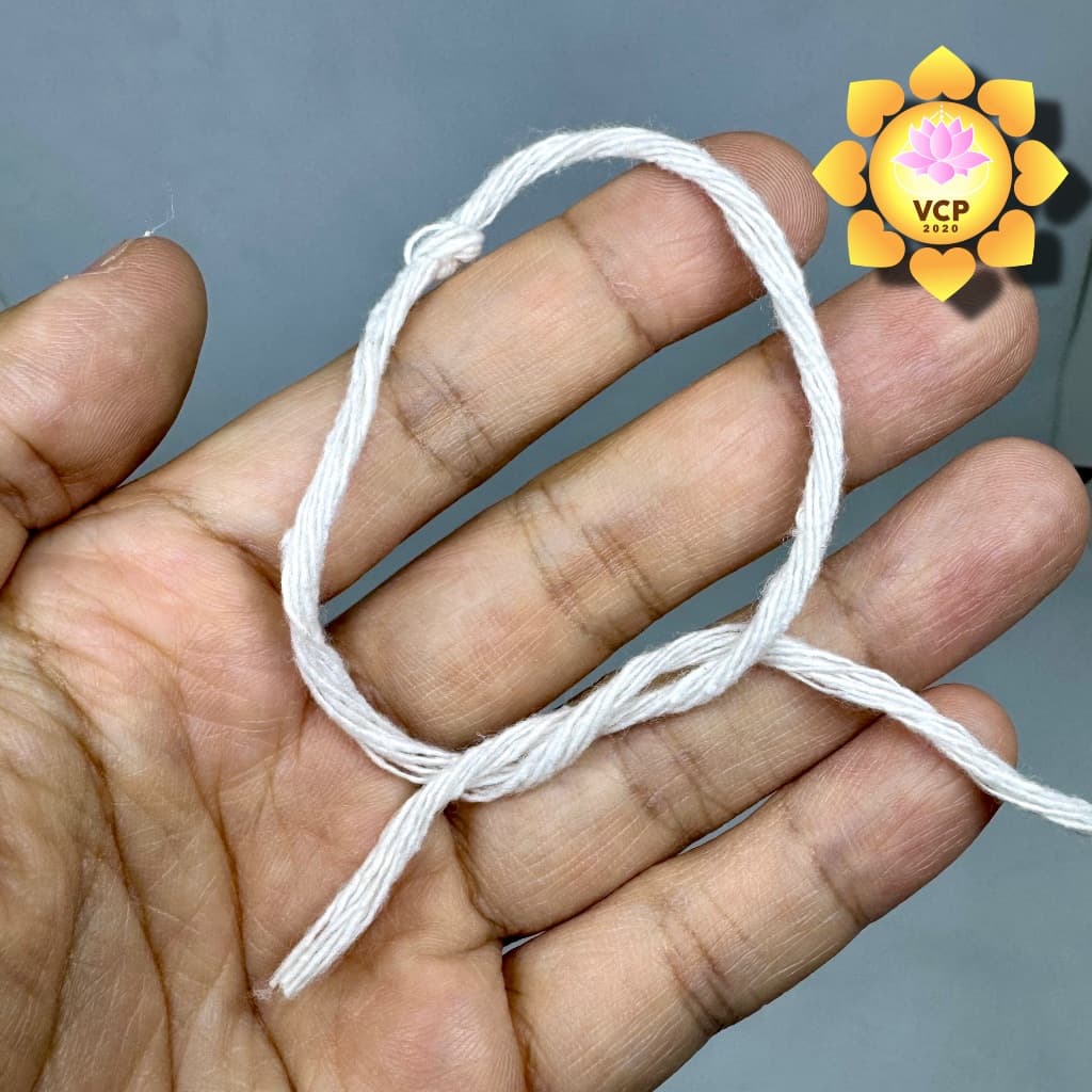 สายสิญจน์ข้อมือสำเร็จรูป 100 เส้น สายสิน รูปที่ 3