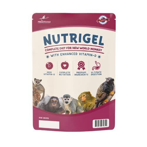 อาหารลิง NutriGel เจลลิง/อาหารแท่ง แคลเซียมลิง เหมาะกับมาโมเสท ทามารีน คาปูชิน ลิงกระรอก บุชเบบี้ นำเข้าจากออสเตรเลีย รูปที่ 7