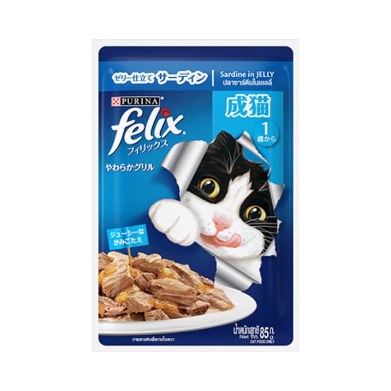 Purina FELIX เฟลิกซ์ อาหารเปียกแมว ขนาด 85 กรัม รูปที่ 5