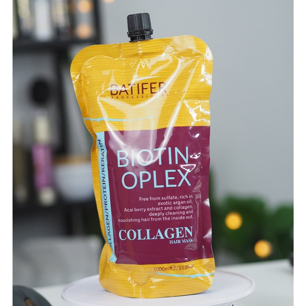 ทรีทเม้นท์ BATIFER Biotin Oplex ทรีทเม้นท์บำรุงผมขนาด 1000 ml. รูปที่ 4