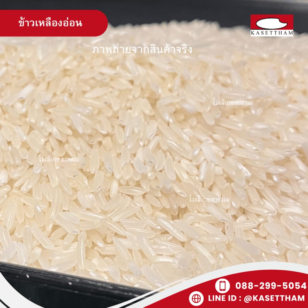 14 กก. ข้าวเหลืองอ่อน นุ่มฟูเย็นไม่แข็งไม่มีเม็ดหัก ข้าวสารตราส้มเขียวหวาน คุณภาพดีราคาโรงสี สั่ง 3 ถุงคุ้มค่าส่ง รูปที่ 6