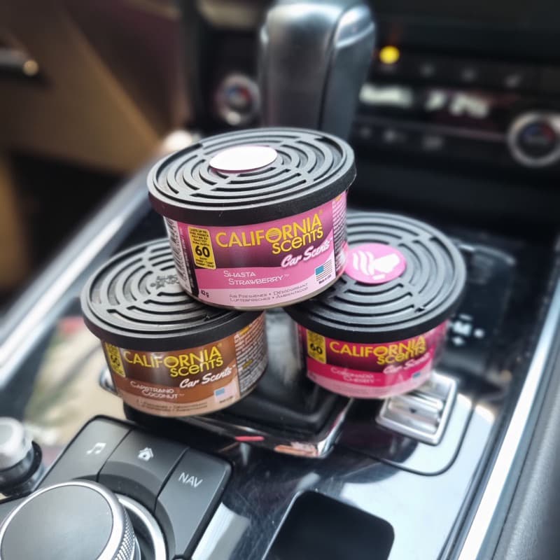 น้ำหอมปรับอากาศ California scents - car cents air freshener fiber can ไฟเบอร์แคน USA รูปที่ 2