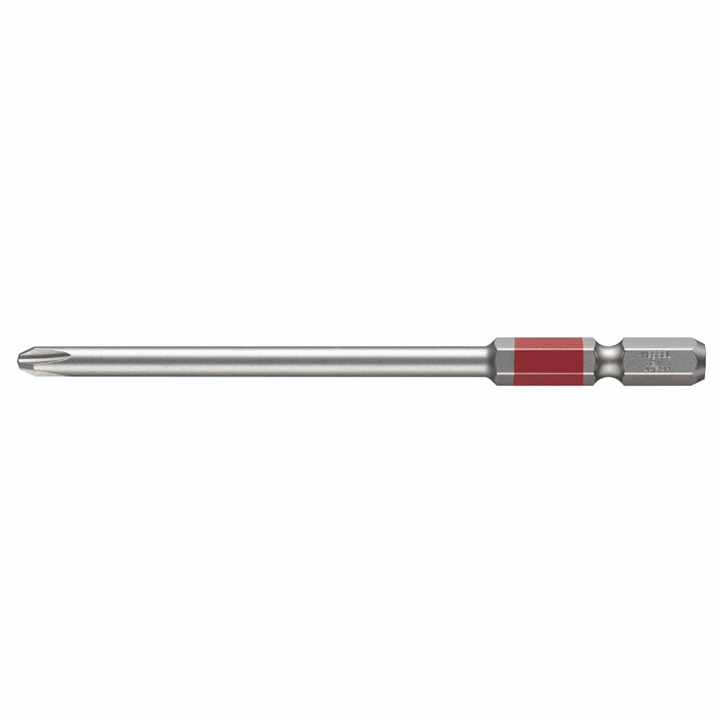 VESSEL ดอกไขควง ดอกไขควงขันสกรู ดอกไขควงลม แกนเหลี่ยมสลิม HEX PH2x65/100มม. GS10P2065DF, GS10P2100DF รูปที่ 3