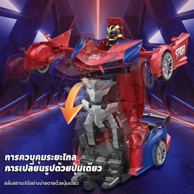รถบังคับ รถบังคับวิทยุ 2.4G รถบังคับเเรงๆ แปลงร่างเป็นหุ่นยนต์ rc car รถบังคับของเล่น ของเล่นเด็ก รูปที่ 3