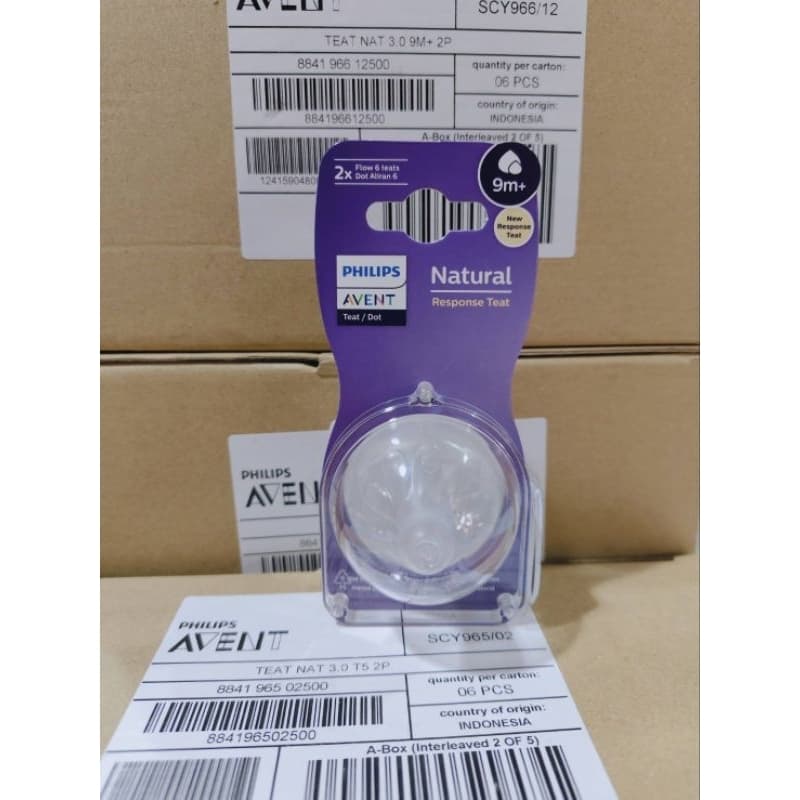 จุกนม Avent แท้100%ศูนย์ไทย มีเบอร์ 1.2.3.4.5.6 รูปที่ 5