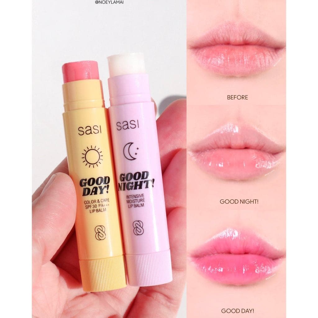 ศศิ ลิปบาล์ม กู๊ดเดย์ / กู๊ดไนท์ SASI LIP​ ​BALM GOOD DAY / GOOD NIGHT 3.5 g. รูปที่ 4