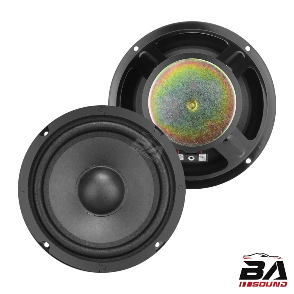 BA SOUND ชุดลำโพง 6.5 นิ้ว 4OHM สีดำ ลำโพงเสียงกลาง 6.5นิ้ว + ทวิตเตอร์ 4นิ้ว ดอกลำโพง 6.5 นิ้ว ลำโพงรถยนต์ ลำโพงบ้าน รูปที่ 8