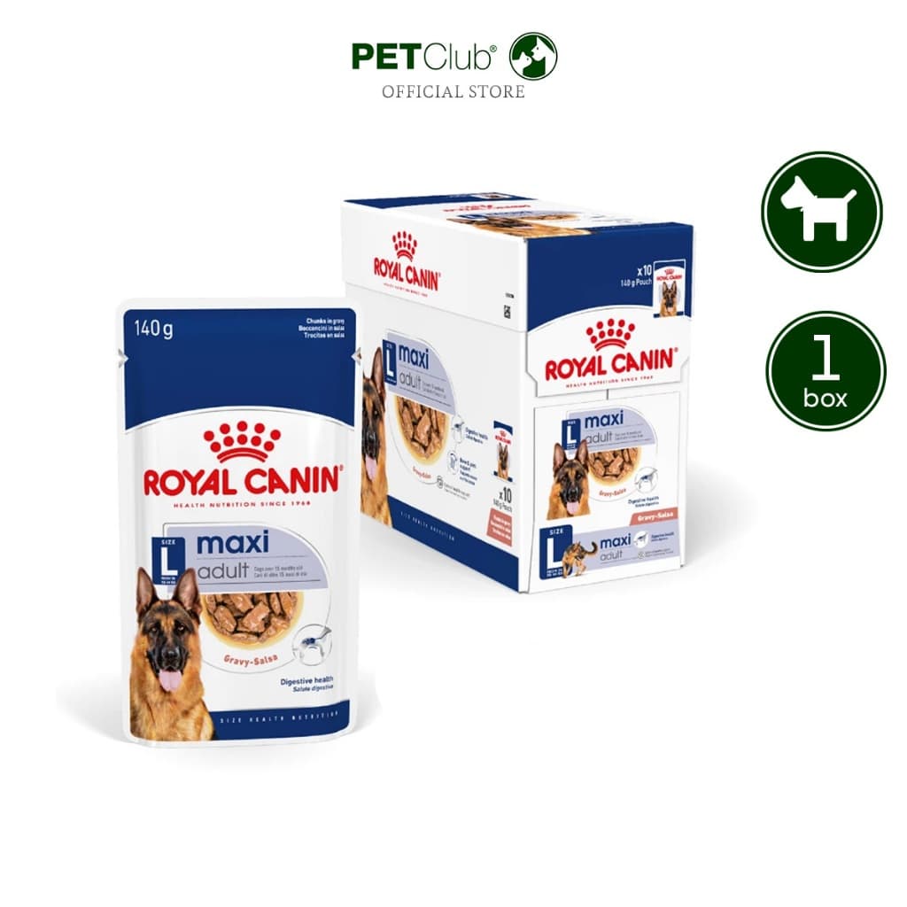 Royal Canin Maxi Adult Gravy Pouch รูปที่ 1