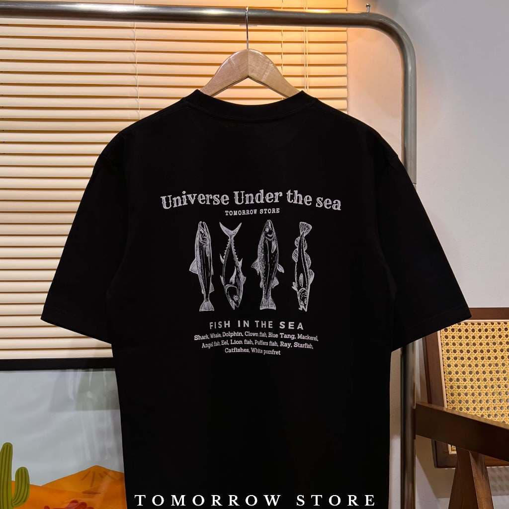 TOMORROW- เสื้อOVERSIZE/C20 Universe Under The sea รูปที่ 7