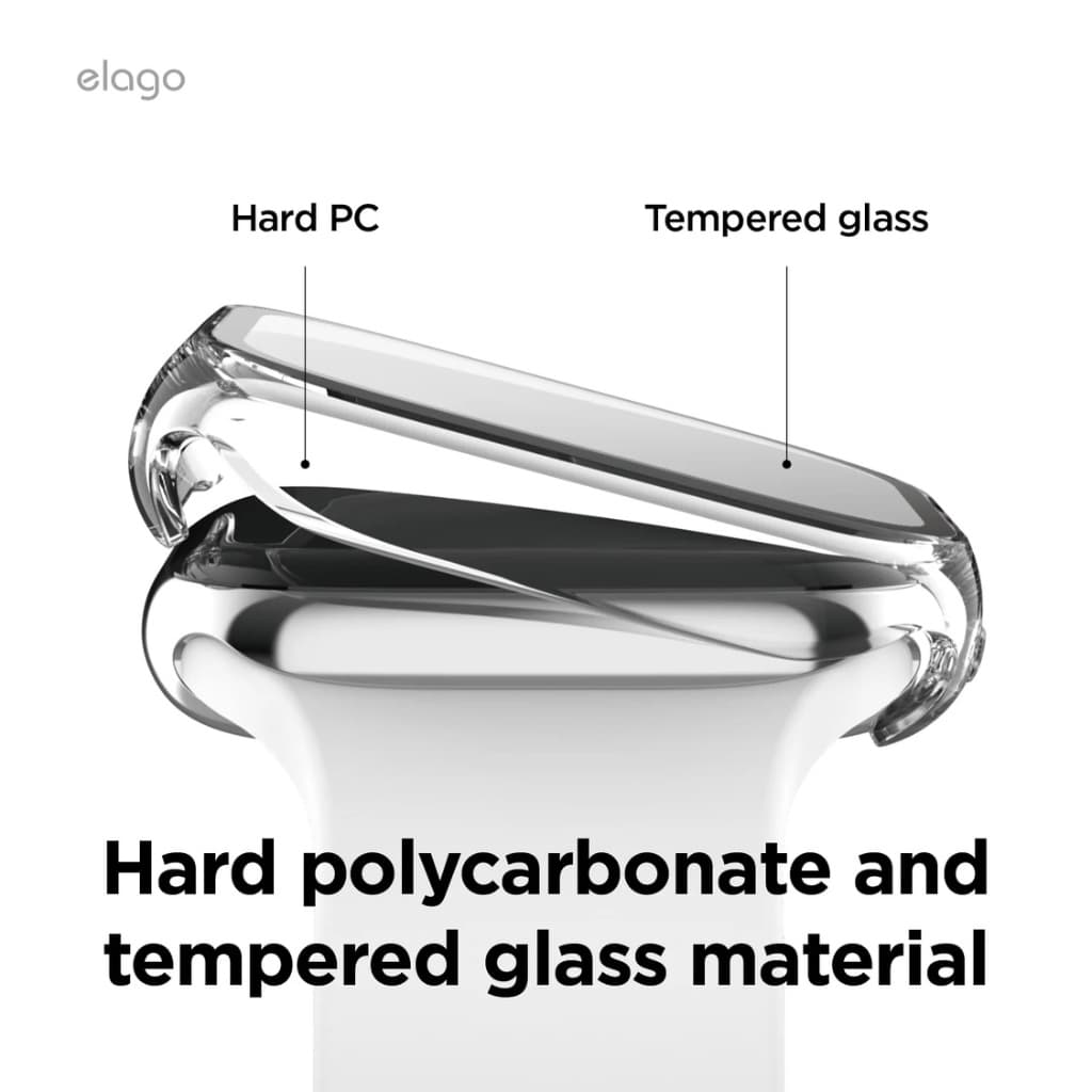 elago Clear Shield Case for Apple Watch 10 / 11 เคสใสสำหรับ Apple Watch รูปที่ 5