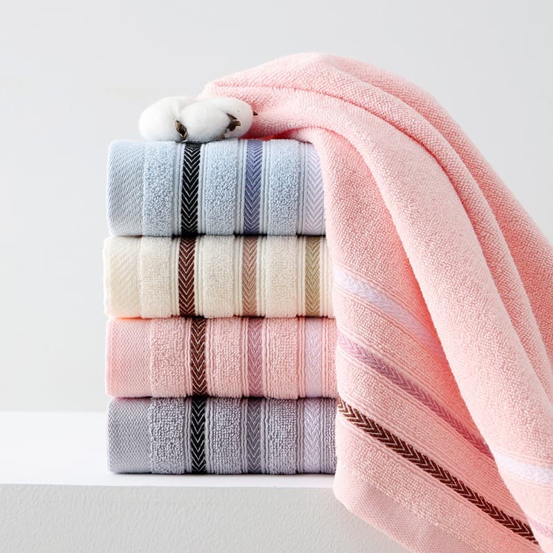 ผ้าขนหนู 33*73cm คอตตอน cotton100% สำหรับเช็ดผม ไม่ใช่ผ้าผืนใหญ่ เหมาะสำหรับเด็กและผู้ใหญ่ รูปที่ 6