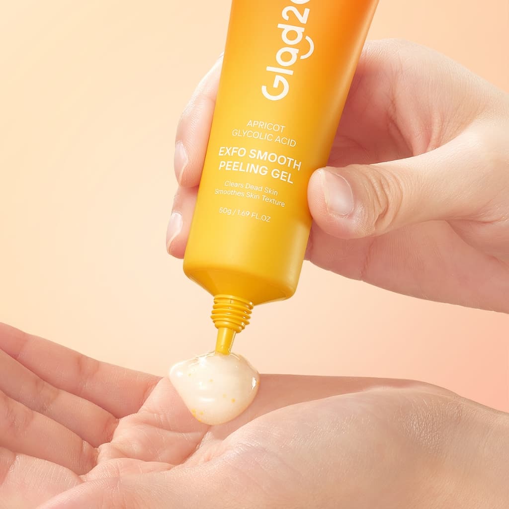Glad2Glow Apricot Glycolic Acid Exfo Smooth Peeling Gel เจลผลัดเซลล์ผิว Cleansing รูปที่ 5