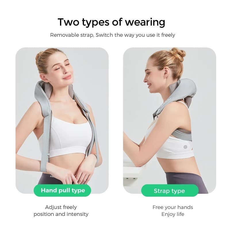 Sorf เครื่องนวดคอ บ่า ไหล่ ไฟฟ้าอัจฉริยะ | Sorf Neck and Shoulder Massager ประคบร้อน เครื่องนวดพกพา รูปที่ 3