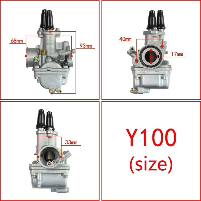 คาร์บู Y100 BELLE-R BELLE-100 แท้MIKUNI รูปที่ 7