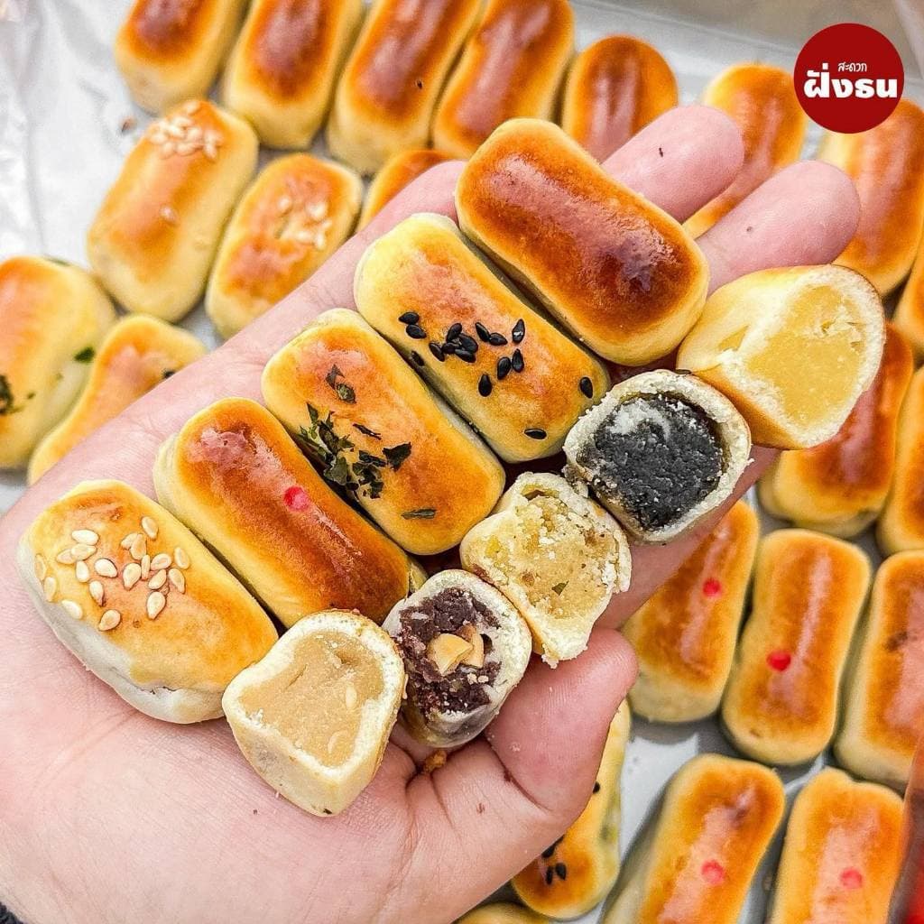 ขนมเปี๊ยะนมสด เอสเบเกอรี่ อร่อยมากกกกก รูปที่ 4