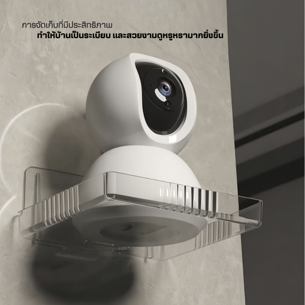 ชั้นวางกล้องวงจรปิด ติดผนัง ชั้นวางของ วางเราเตอร์ ขาตั้งกล้องวงจรปิด โปรเจคเตอร์ ชั้นวางของติดผนัง กล้องวงจร รูปที่ 6