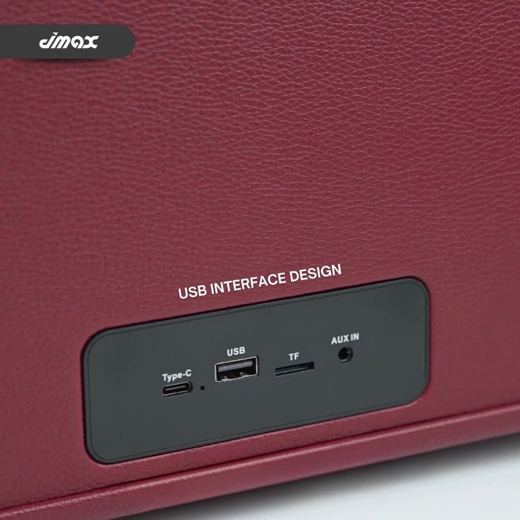 ลำโพงบลูทูธ JMAX-9PRO 30W พร้อมสายหิ้ว ปรับเบสได้ Bluetooth ไร้สาย รูปที่ 6