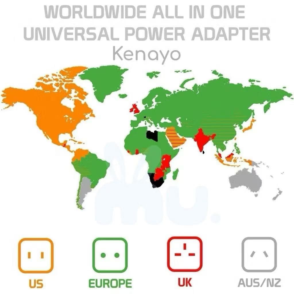 Universal Plug Travel Adapter หัวปลั๊ก เอนกประสงค์ รูปที่ 8