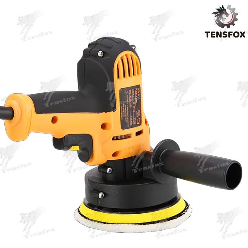 Tensfox เครื่องขัดสีรถ 5นิ้ว 950W เครื่องขัดเงารถ เครื่องขัดสีรถยนต์ ขัดสีรถ ผ้าขนแกะขัดสี ฟองน้ำขัดสี อุปกรณ์ครบ รูปที่ 2