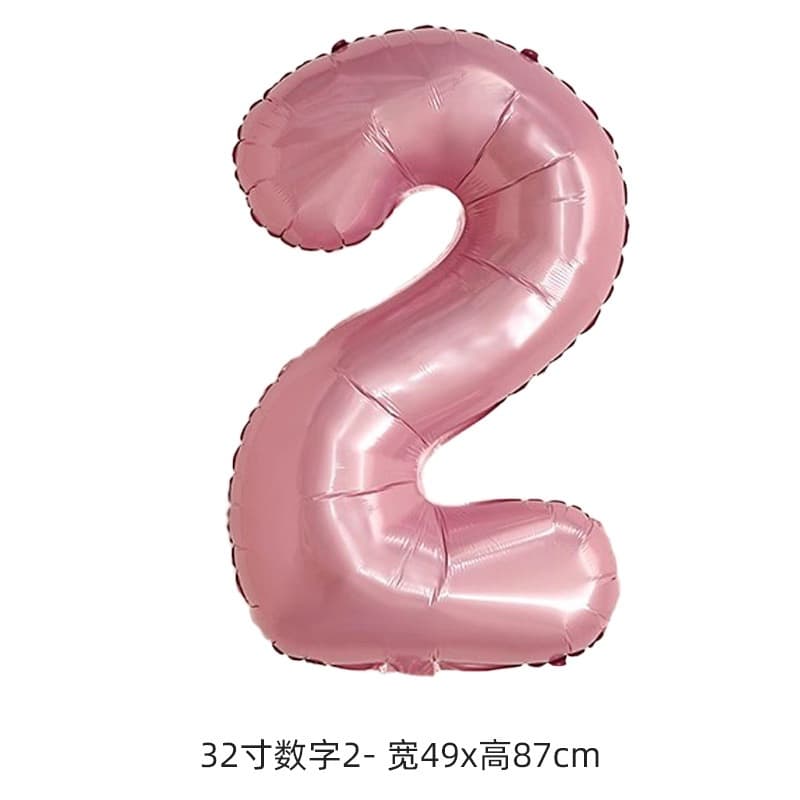 ลูกโป่งวันเกิด ลูกโป่งตัวเลข ขนาดใหญ่ 32 นิ้ว balloon ลูกโป่งฟอยล์ เลข ตัวเลขสำหรับตกแต่งงานปาร์ตี้วันเกิด รูปที่ 3