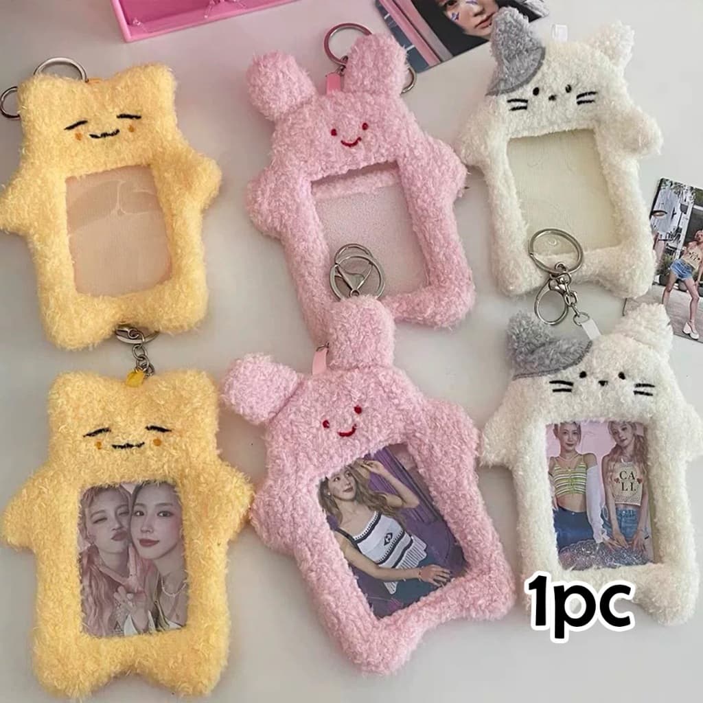 Kuromi ที่ใส่โฟโต้การ์ด photocard holder sanrio พร้อมวงพวงกุญแจ เฟรมการ์ด ลายการ์ตูน รูปที่ 6
