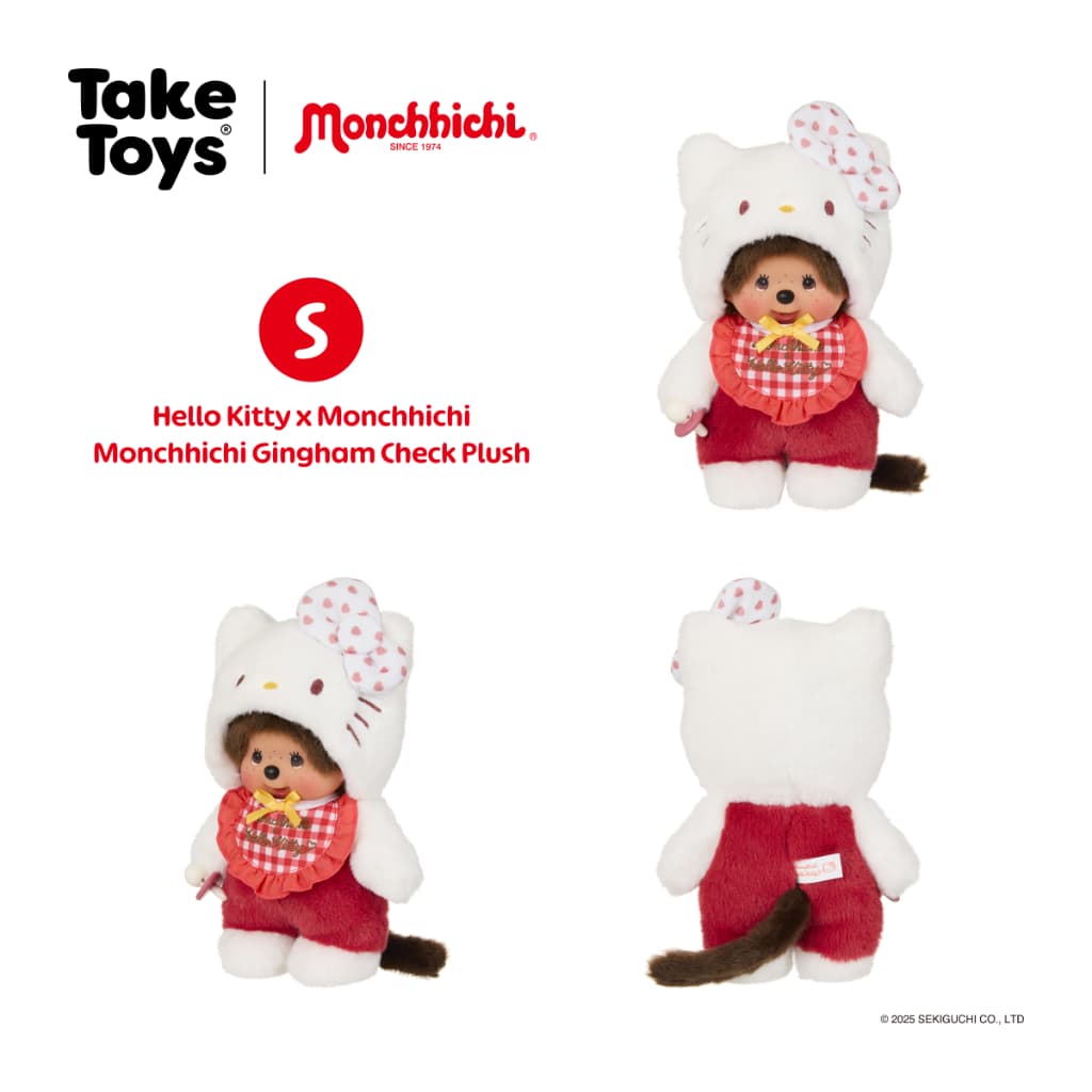 Hello Kitty X Monchhichi - ตุ๊กตามอนชิชิ รูปที่ 4