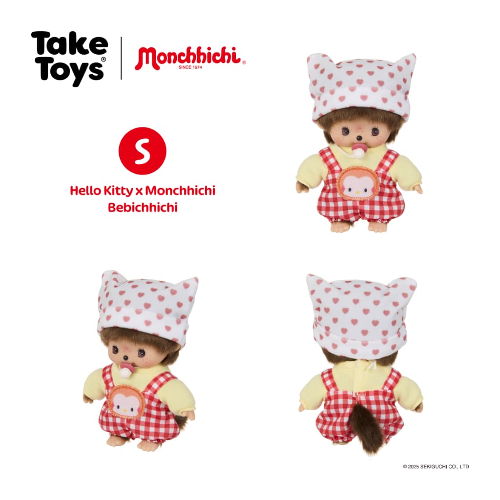 Hello Kitty X Monchhichi - ตุ๊กตามอนชิชิ รูปที่ 6