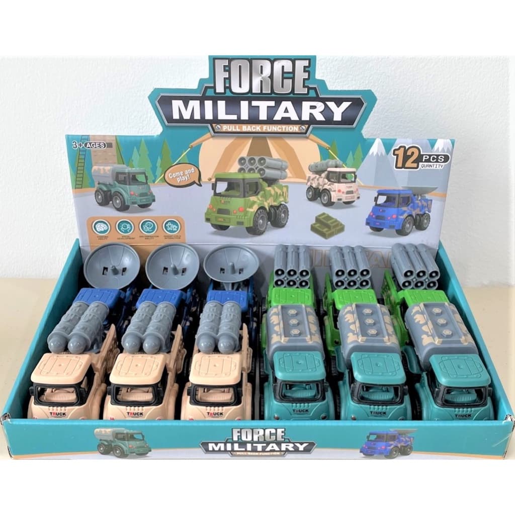 Chaidee โมเดลรถยกกล่อง 12 ชิ้น รถตำรวจ รถเมือง รถตำรวจ รถดับเพลิง รถทหาร รถก่อสร้าง รถไดโนเสาร์ รถมีลาน รถของเล่น รูปที่ 6