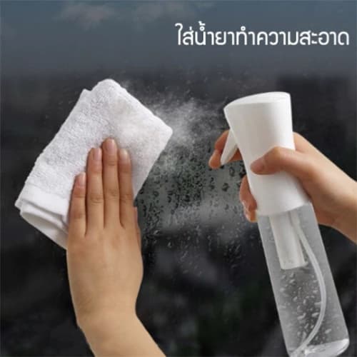 ขวดสเปรย์เปล่า ใส่แอลกอฮอล์ แบบพกพา พร้อมหัวฉีดแรงดันสูง ลดการกดบ่อย ประหยัดแรงในการกด 200 / 300 /500มล รูปที่ 3