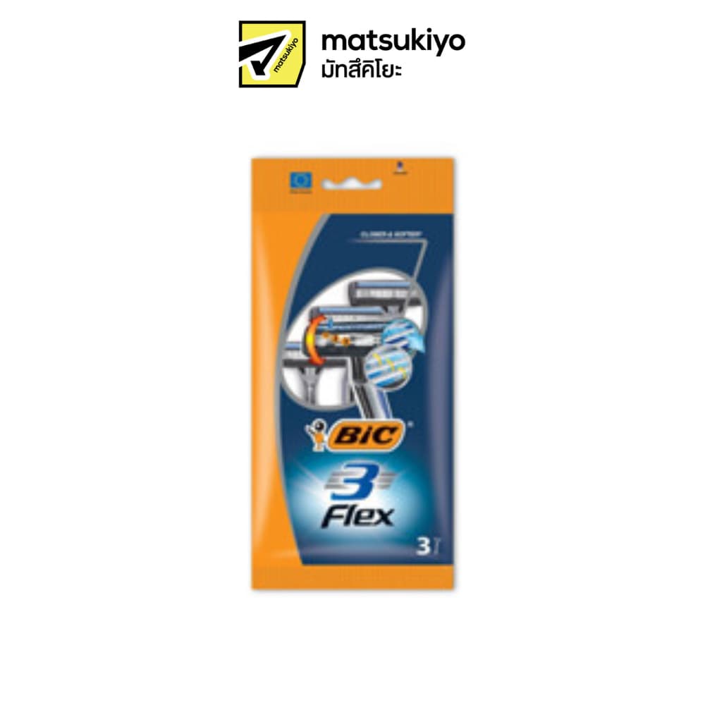 Bic Razor Flex Pack 3pcs. บิคมีดโกนเฟล็กซ์แพค 3ชิ้น รูปที่ 1