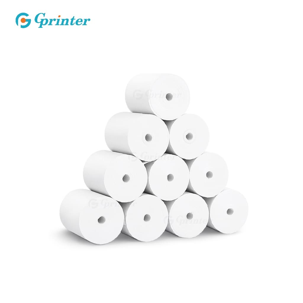 Gprinter กระดาษใบเสร็จ 57x50 mm 10ม้วน thermal paper กระดาษบิลความร้อน กระดาษความร้อน ไร้แกน รูปที่ 8