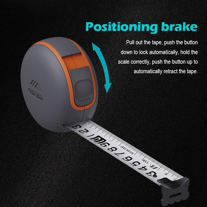 JIMIHOME ตลับเมตร สายวัด Portable Measure Tape สายวัดตัวแบบตลับพกพา ตลับเมตรเทปเหล็ก ความยาว 3.5 / 5.5m สำหรับวัดพื้นที่ รูปที่ 4