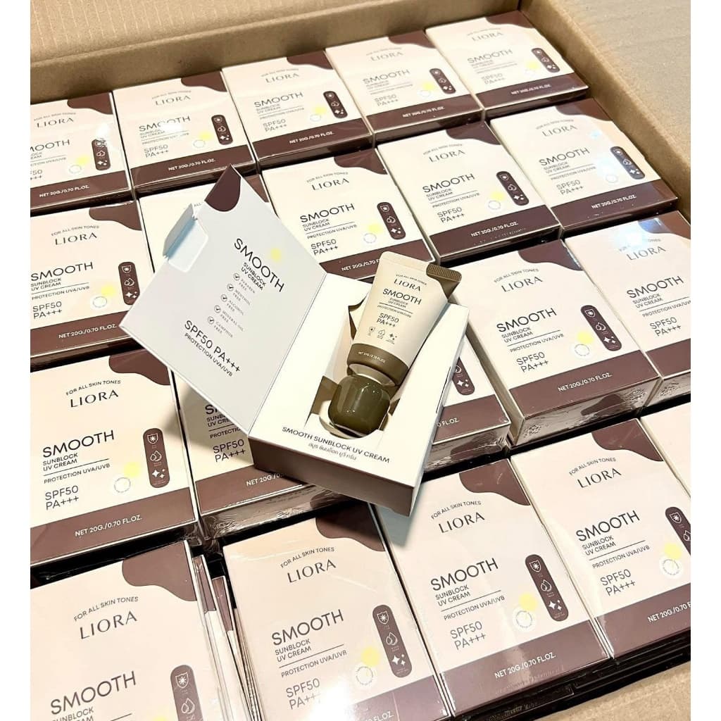 ครีมกันแดดลิโอร่า LIORA Smooth Sunblock UV Cream SPF 50PA +++ รูปที่ 5