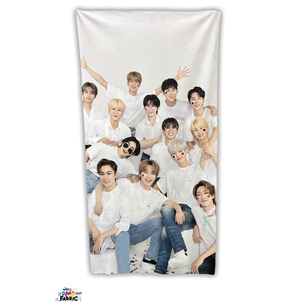 ผ้าเช็ดตัวสกรีนลาย ผ้าเช็ดผมสกรีนลาย รูปที่ 7