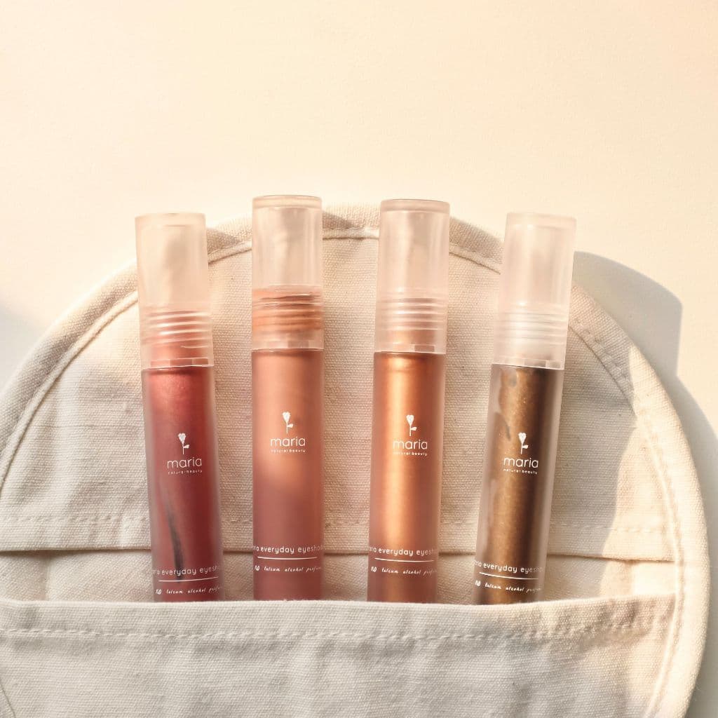 Maria Eyeshadow ครีมอายแชโดว์ เกลี่ยง่าย สีชัด กันน้ำ ติดทน ไม่แสบตา ไม่มีแอลกอฮอล์ talc ผิวแพ้ง่าย รูปที่ 3